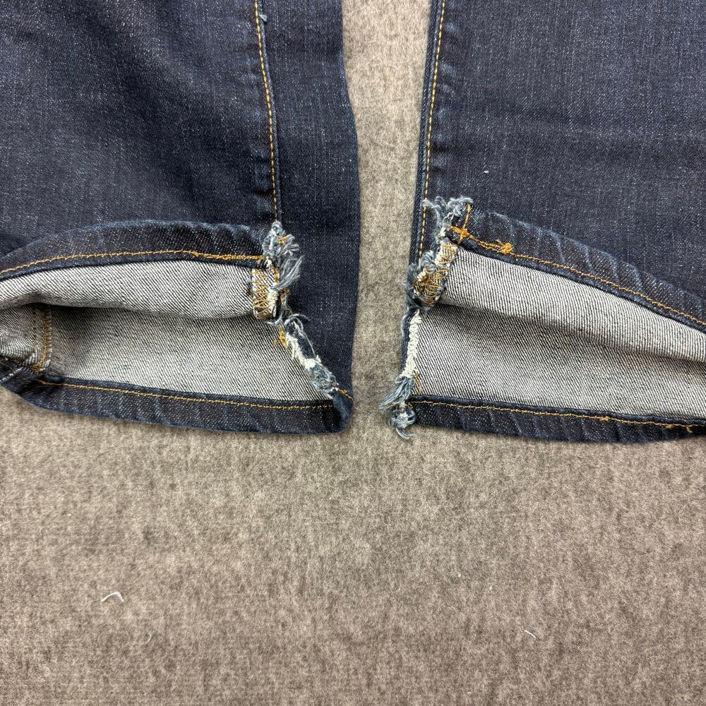 Sonoma Jeans Men's Size 32x34 Slim The Everyday Jean Stretch Dark Wash Split Hem - Picture 5 of 15